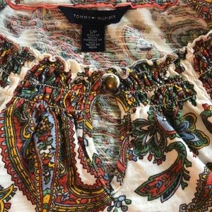 Tommy Hilfiger Paisley Womens Top S/P